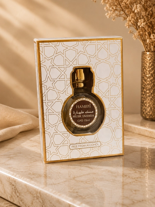 Hamidi CPO 15 ml arab moyli atirlari - Musk Tahara, Chantilly, Golden Dust, Attar Oil