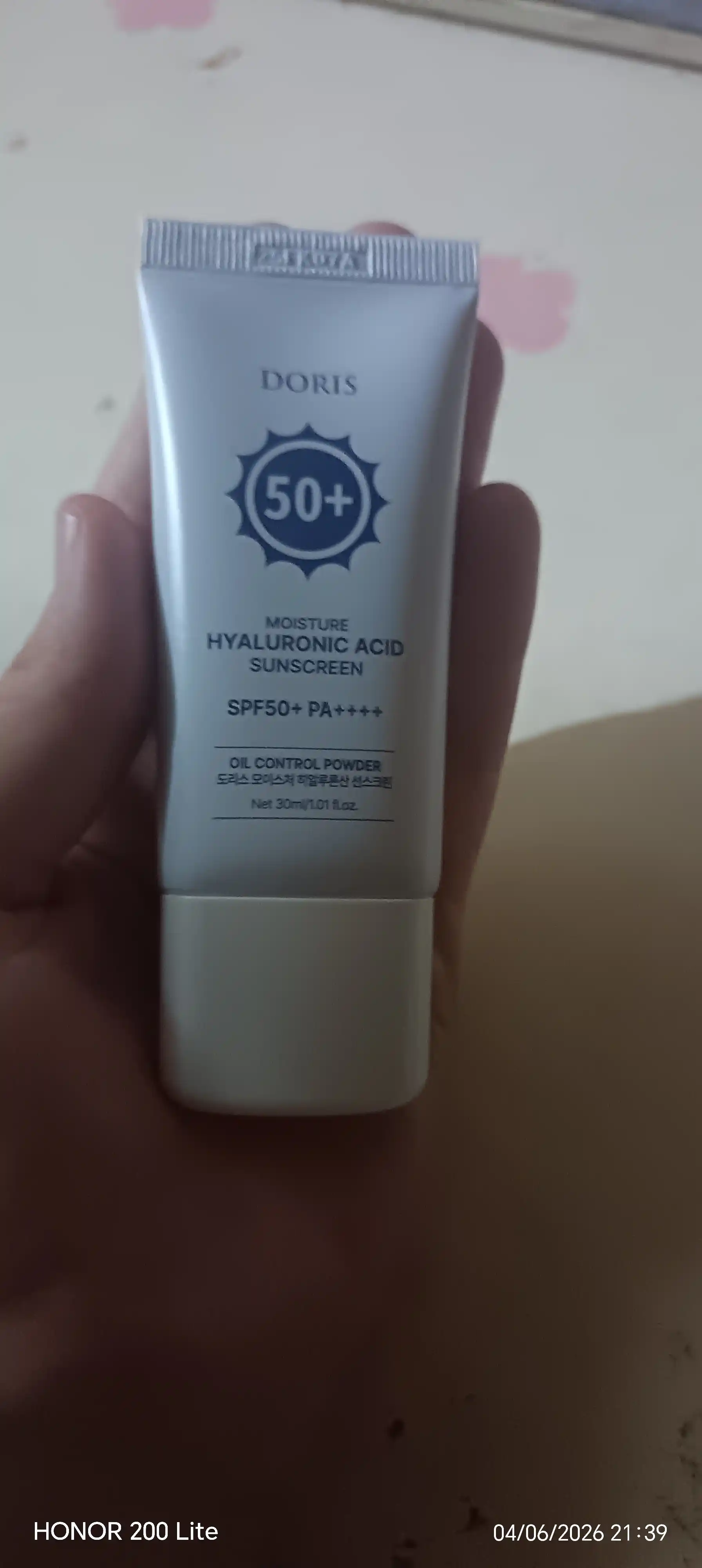 DORIS quyoshtan himoya qiluvchi krem yangilangan Himoya SPF 50+ PA++++