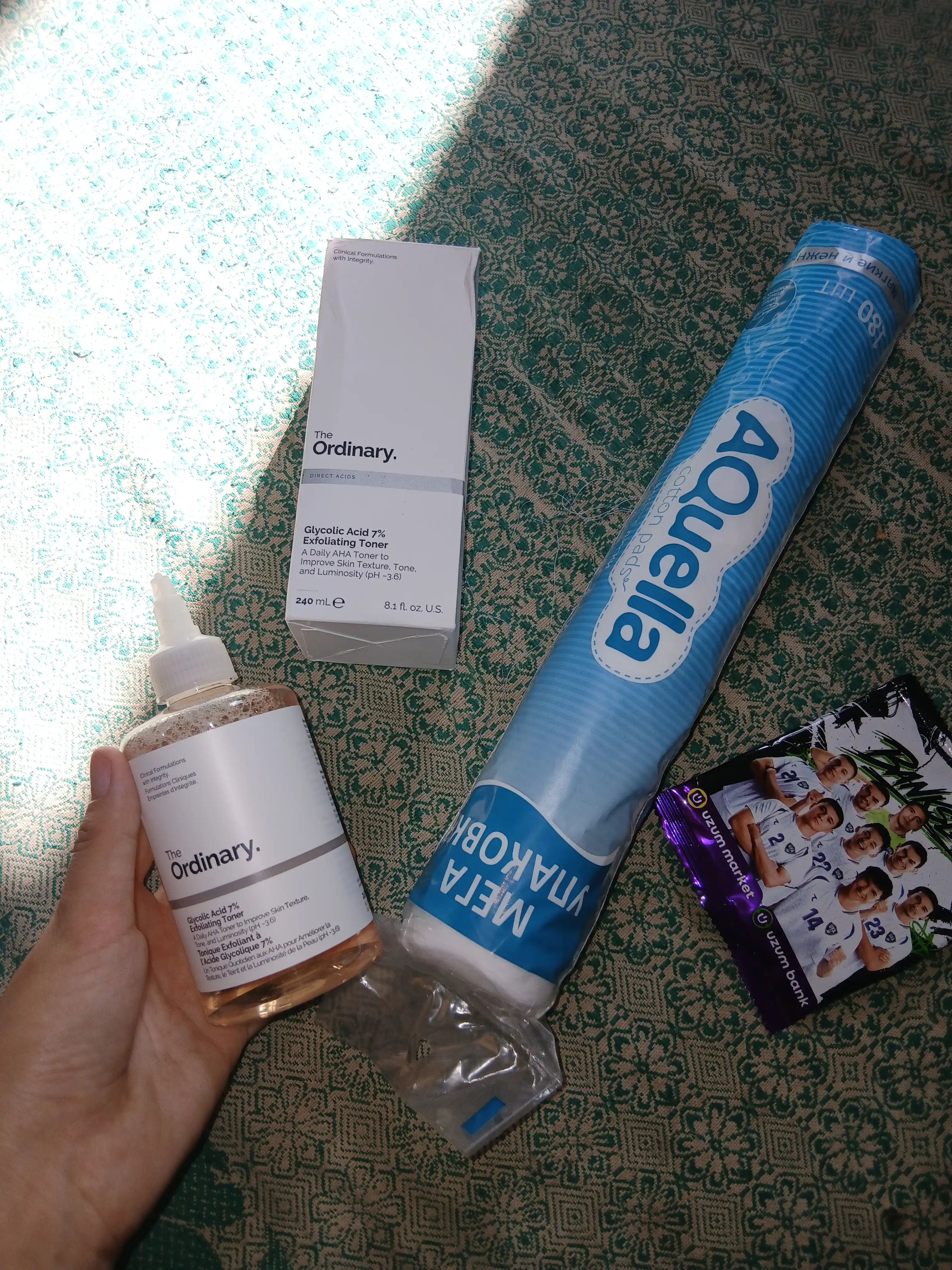 The Ordinary Glycolic Acid 7% Exfoliating Toner - тоник с 7% гликолевой кислотой, 240 мл