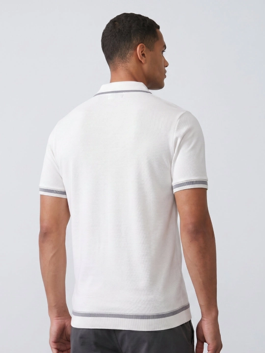 TERRA PRO Erkaklar polosi kalta yengli SS24CR2-17-20195