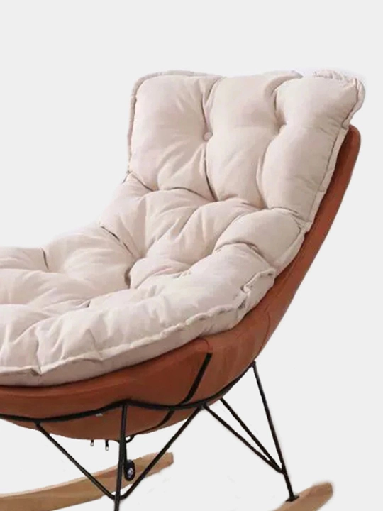 Kreslo kachalka dam olish rocking chair yumshoq