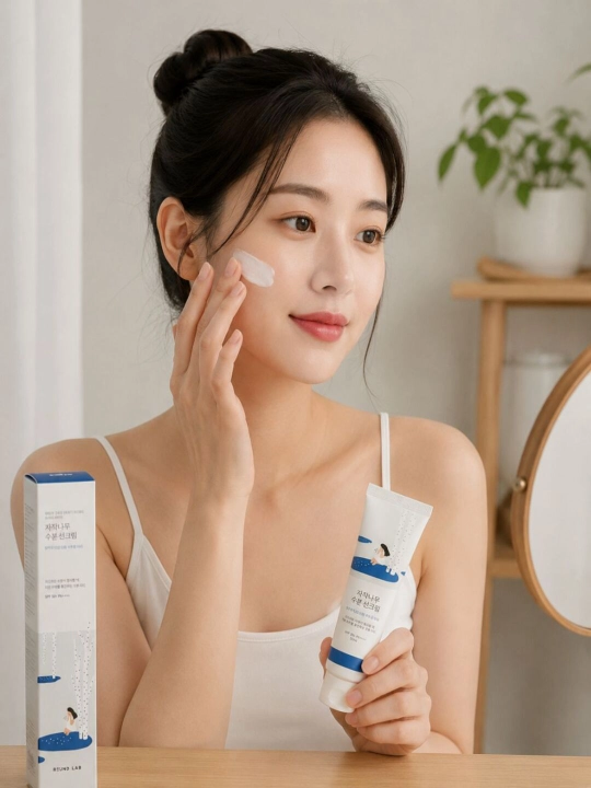 Солнцезащитный крем Round Lab SPF 50