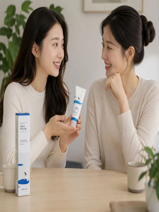 Солнцезащитный крем Round Lab SPF 50