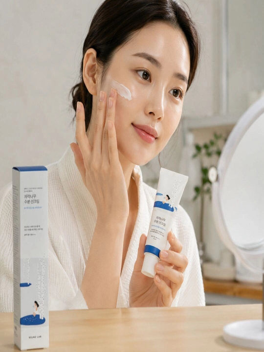 Солнцезащитный крем Round Lab SPF 50