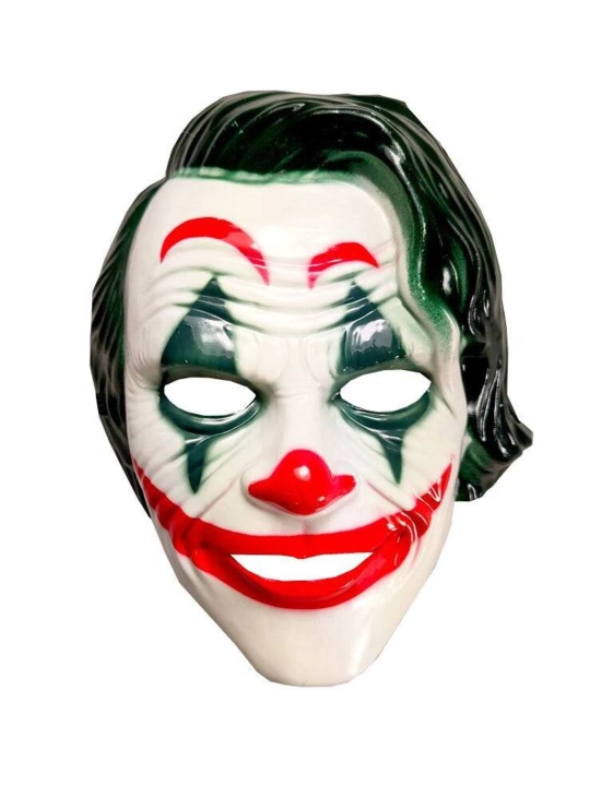 Joker niqobi (Artur Fleck) karnaval plastmassasi - 