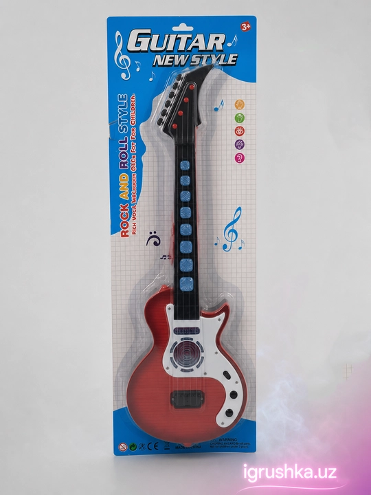 Bolalar uchun elektrogitarra Rock and Roll Style musiqa va chiroq bilan, NO.959-3