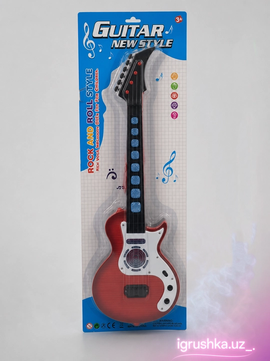 Bolalar uchun elektrogitarra Rock and Roll Style musiqa va chiroq bilan, NO.959-3