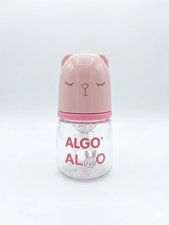 Силиконовая бутылочка для кормления младенцев Algo Natural, 60 мл
