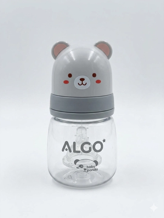 Силиконовая бутылочка для кормления младенцев Algo Natural, 60 мл