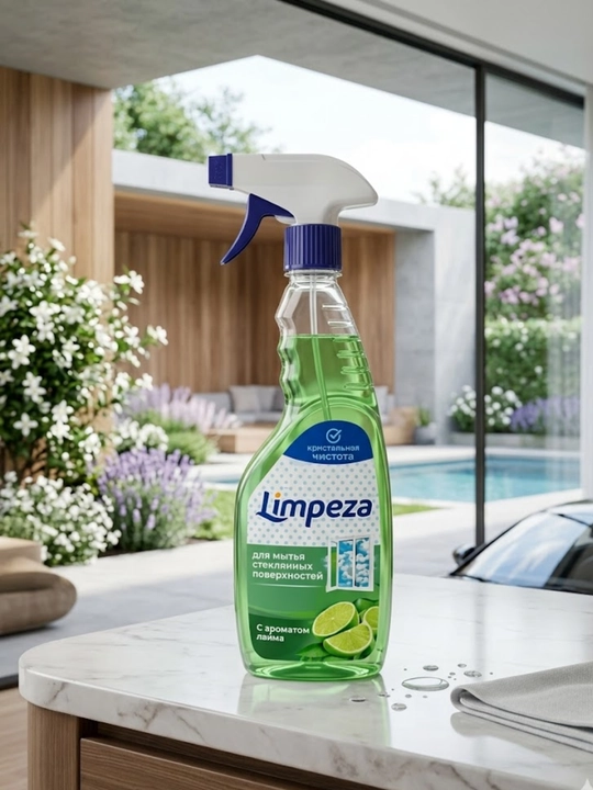 Oyna va Shisha tozalagich "LIMPEZA" 500 мл - 