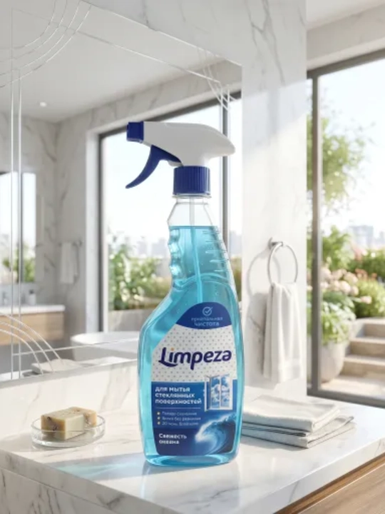 Oyna va Shisha tozalagich "LIMPEZA" 500 мл - 