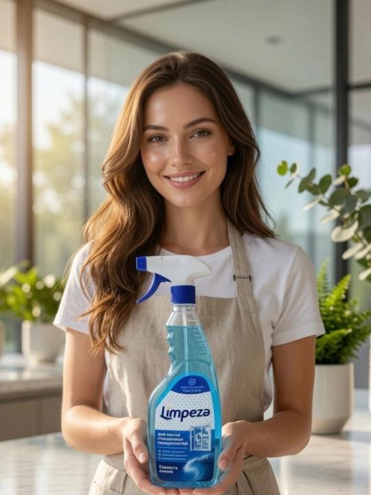 Средство для мытья стёкол "LIMPEZA" 500 мл