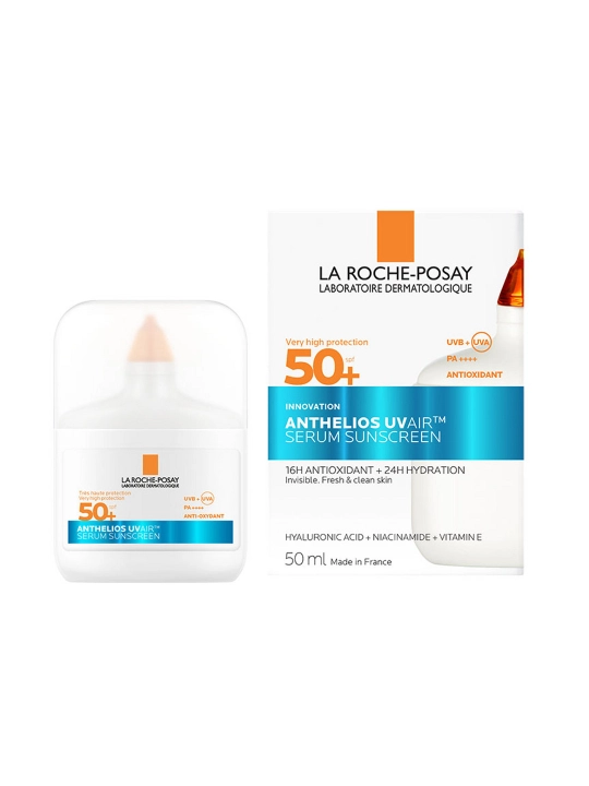 LA ROCHE-POSAY ANTHELIOS UVAIR YUZ UCHUN SPF50+ suyuqligi, 50 ml