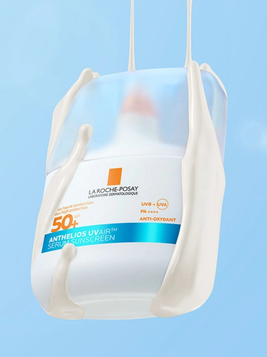 LA ROCHE-POSAY ANTHELIOS UVAIR YUZ UCHUN SPF50+ suyuqligi, 50 ml