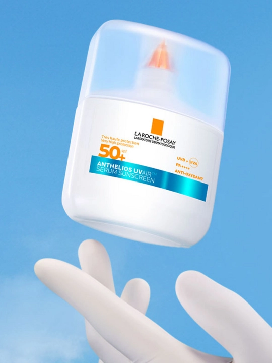 LA ROCHE-POSAY ANTHELIOS UVAIR YUZ UCHUN SPF50+ suyuqligi, 50 ml