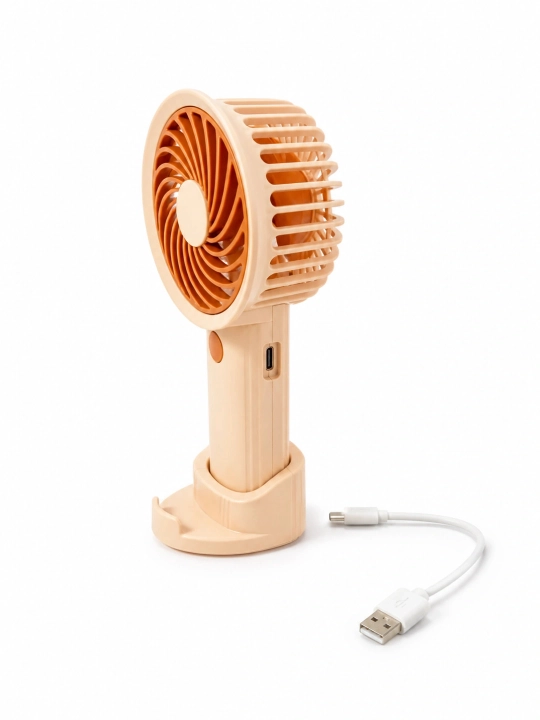 Mini ventilyator usb zaryadlovchi, stol uchun ventilyatorcha, vintelyator kichkina