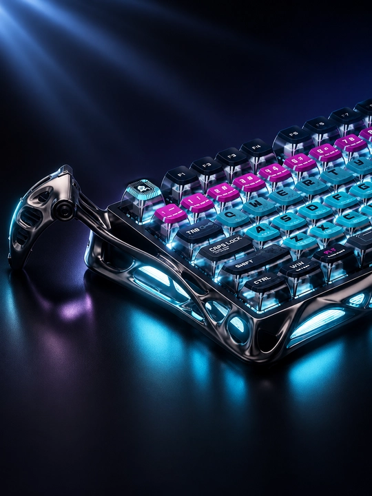 Cyberpunk dizayn GRAVASTAR MERCURY V75 PRO