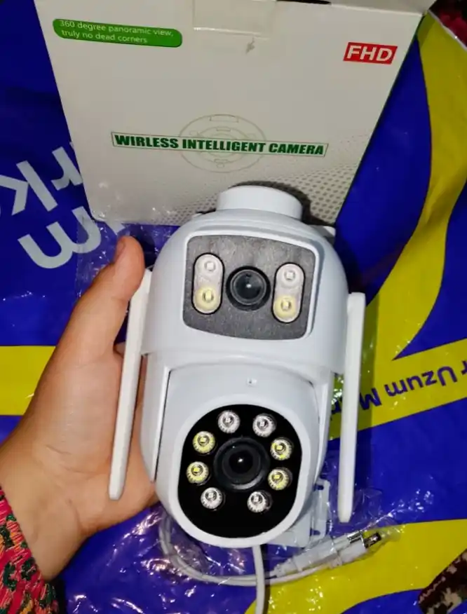 Xavfsizlik kuzatuv kamerasi, tashqi, suv o'tkazmaydigan, Wi-Fi, ICSee, Hopeway