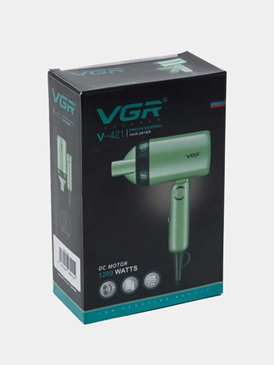 VGR V-421 soch quritgichi, professional, ionlash bilan