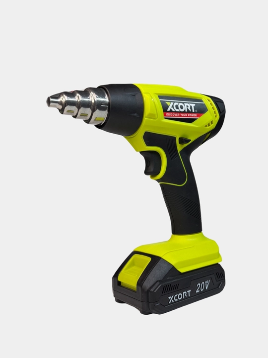 Строительный фен XCORT XDC21-550DK  Аккумуляторный – 20В, 550°C, 2.0Ач