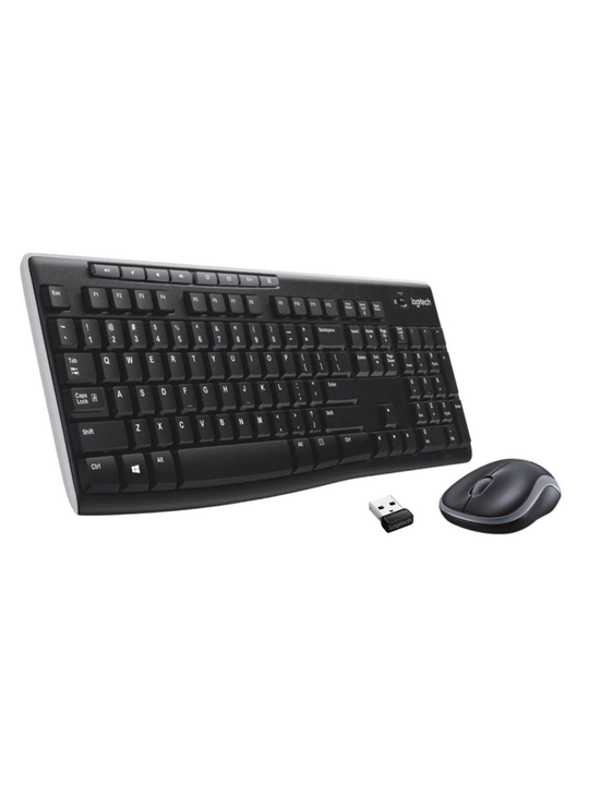 Logitech MK270 Simsiz Klaviatura va Sichqoncha To‘plami, Wireless Combo, USB 2.4GH