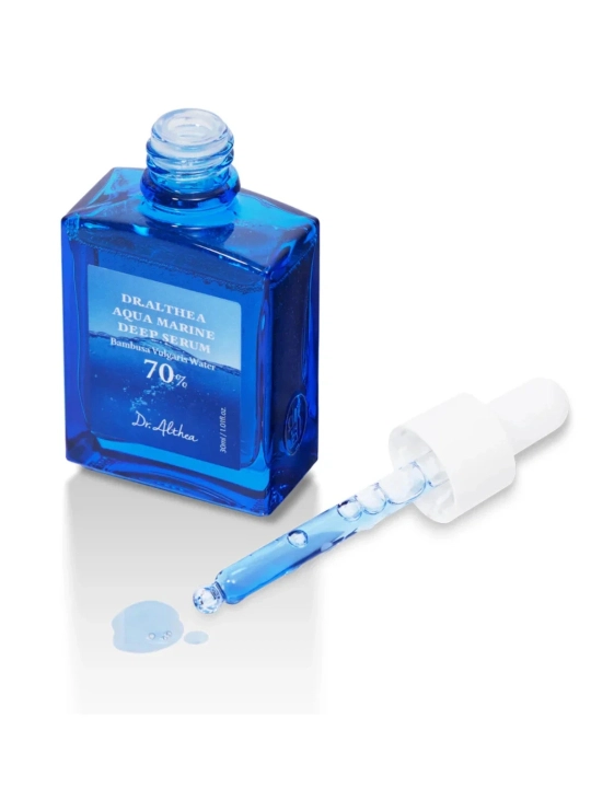 Dr. Althea Aqua Marine Deep tinchlantiruvchi zardobi, terini namlovchi va tiklovchi Serum