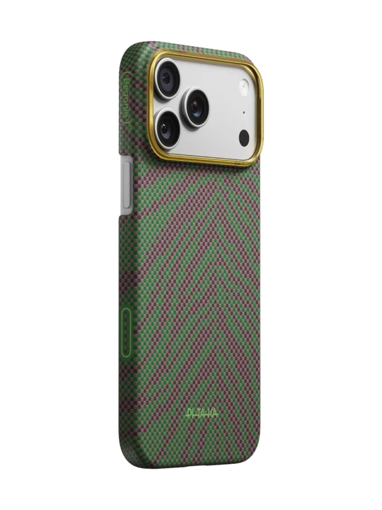 Chexol Pitaka Iphone 17 Pro, Pro Max, Magsafe bilan, ultra yupqa, o'ta mustahkam kevlardan