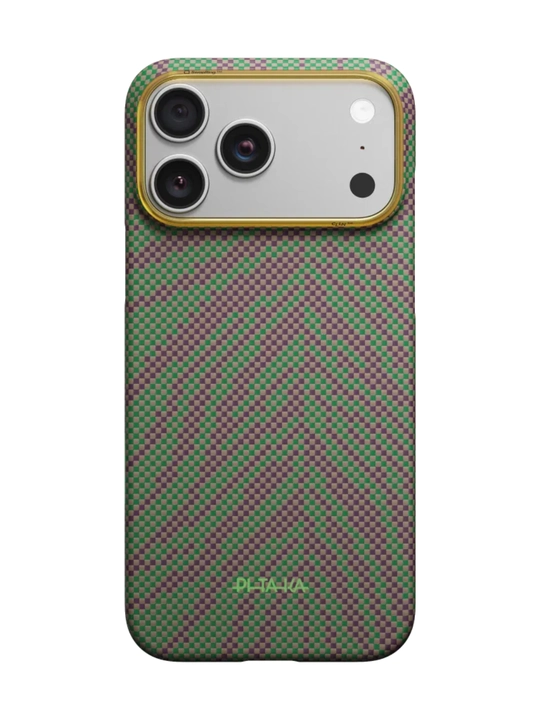 Chexol Pitaka Iphone 17 Pro, Pro Max, Magsafe bilan, ultra yupqa, o'ta mustahkam kevlardan