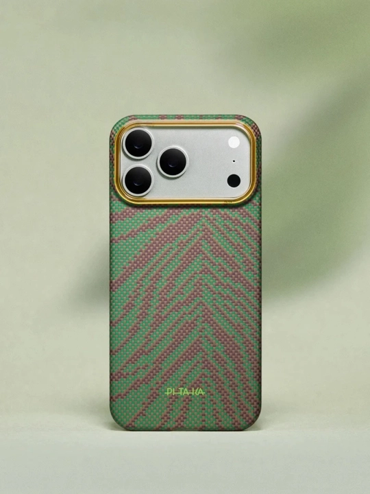 Chexol Pitaka Iphone 17 Pro, Pro Max, Magsafe bilan, ultra yupqa, o'ta mustahkam kevlardan
