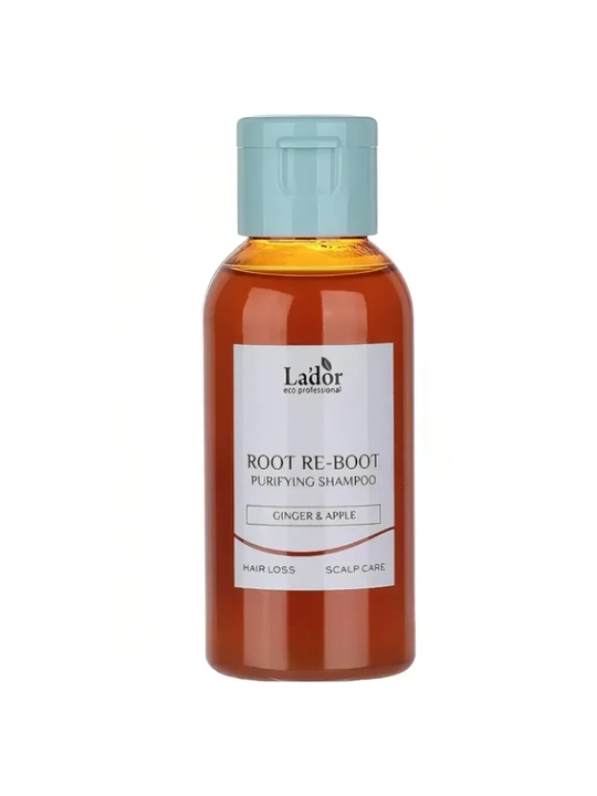 Шампунь для чувствительной кожи головы Lador Root Re-Boot Purifying Shampoo Ginger & Apple