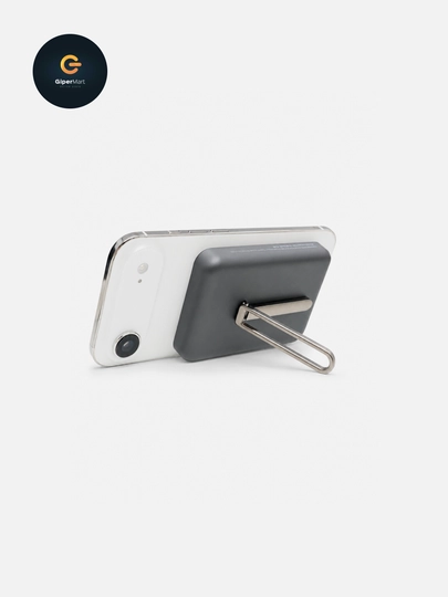 MagSafe va iPhone uchun taglik bilan tashqi akkumulyator, 5000 mA/soat quvvat banki