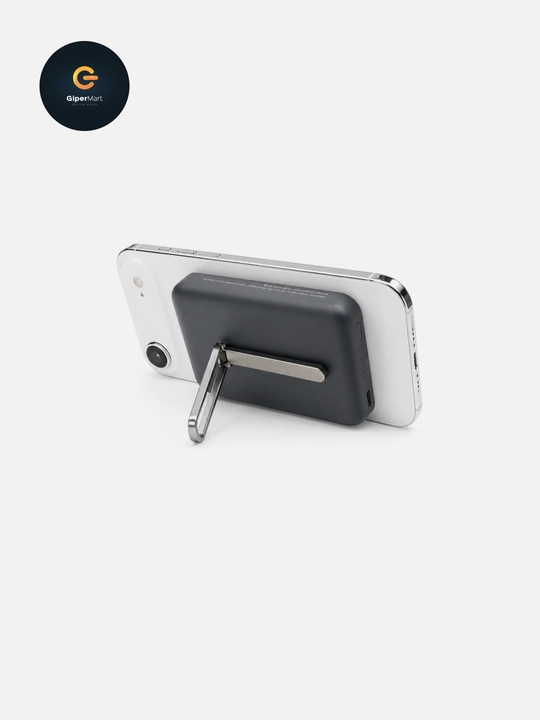 MagSafe va iPhone uchun taglik bilan tashqi akkumulyator, 5000 mA/soat quvvat banki