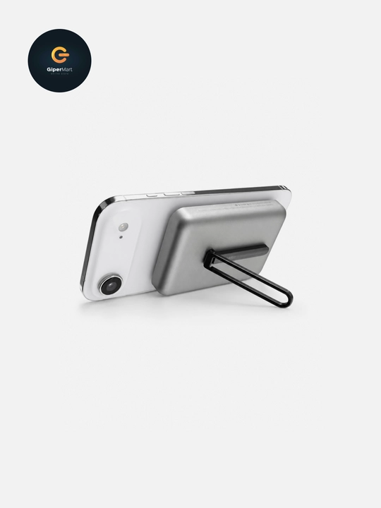 MagSafe va iPhone uchun taglik bilan tashqi akkumulyator, 5000 mA/soat quvvat banki