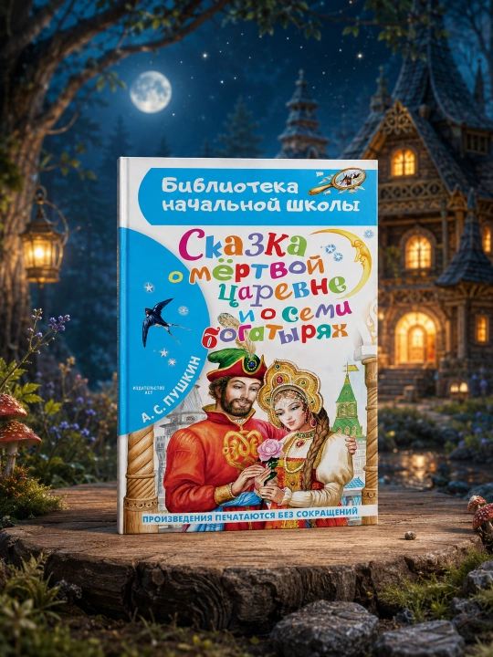 O‘lik malika va yetti bahodir haqida ertak. Pushkin Aleksandr Sergeyevich