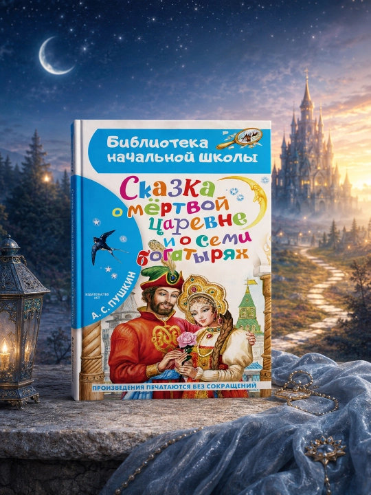 O‘lik malika va yetti bahodir haqida ertak. Pushkin Aleksandr Sergeyevich