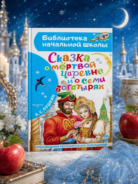 O‘lik malika va yetti bahodir haqida ertak. Pushkin Aleksandr Sergeyevich