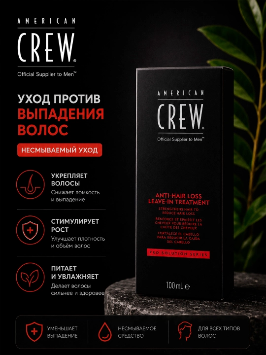 Anti-Hair Loss Несмываемый лосьон против выпадения волос 100 мл - 