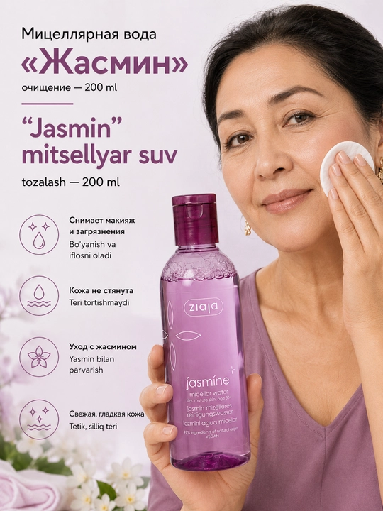 Mitsellyar suv 50+ Jasmine, 200 ml