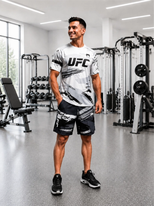 Спортивный комплект UFC для мужчин – стиль, комфорт и свобода движений - 
