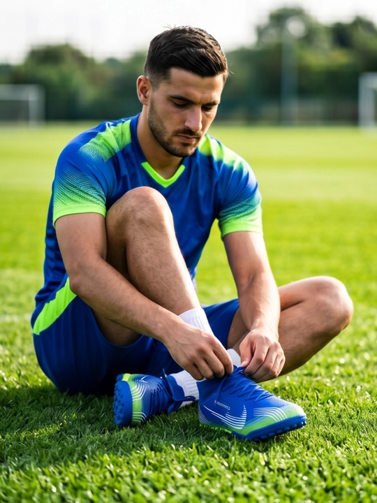 Futbol sorokonojkalari TF tikanli taglik bilan, mini futbol uchun, 33–44