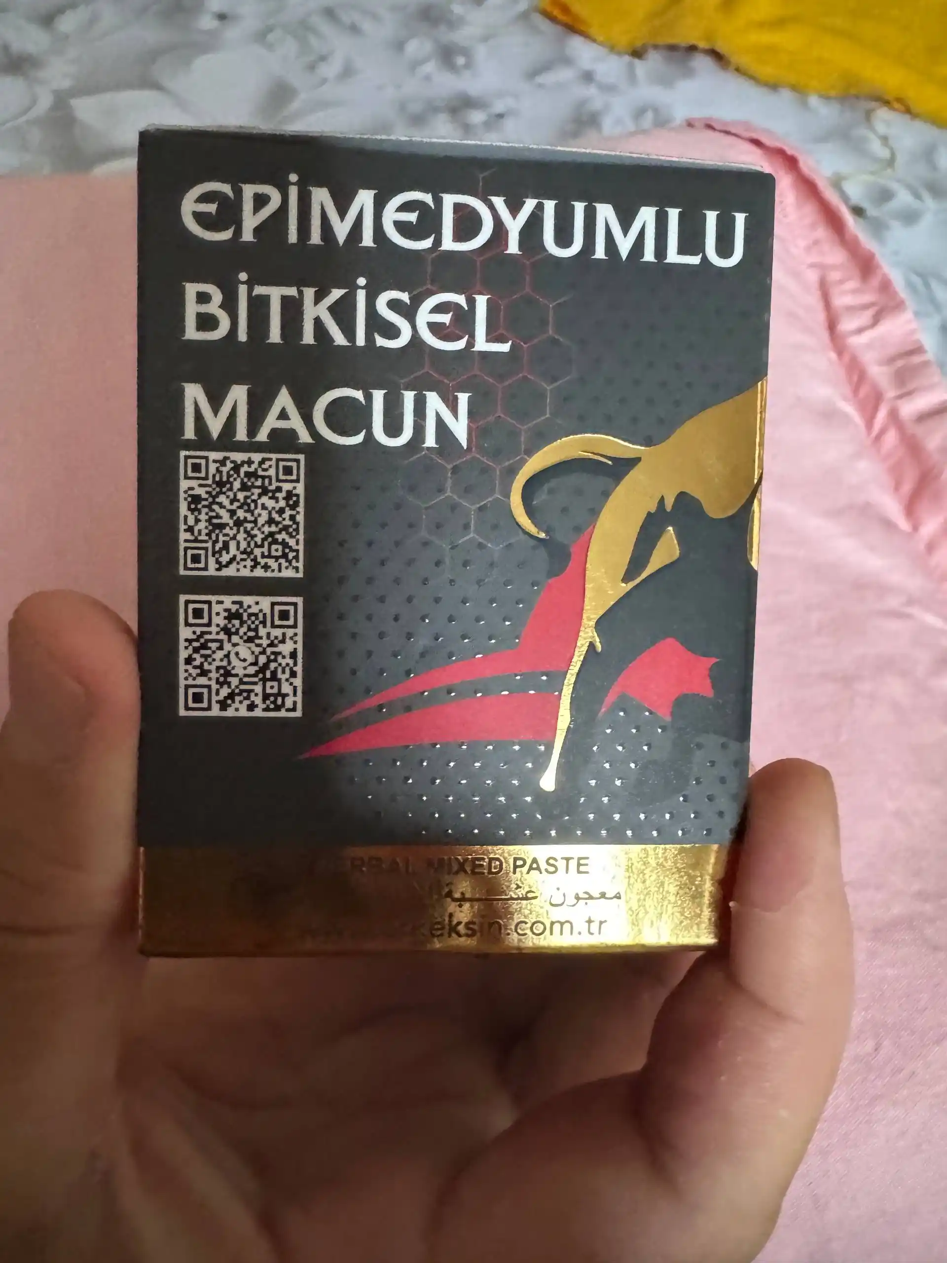 Asal Erkak salomatligini uchun epimediumli pasta Themra Epimedyumlu macun Q7 macun