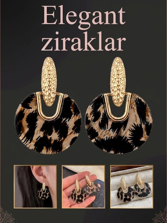 Ayollar uchun nafis zirak, kundalik va bayram uchun zamonaviy taqinchoq - 