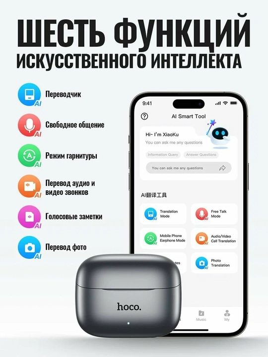 HOCO Bluetooth simsiz quloqchinlari