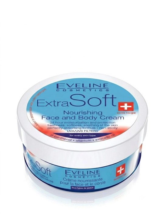 Крем универсальный Eveline Cosmetics для лица и тела (Extra Soft, Фито Линия), 200 мл - 