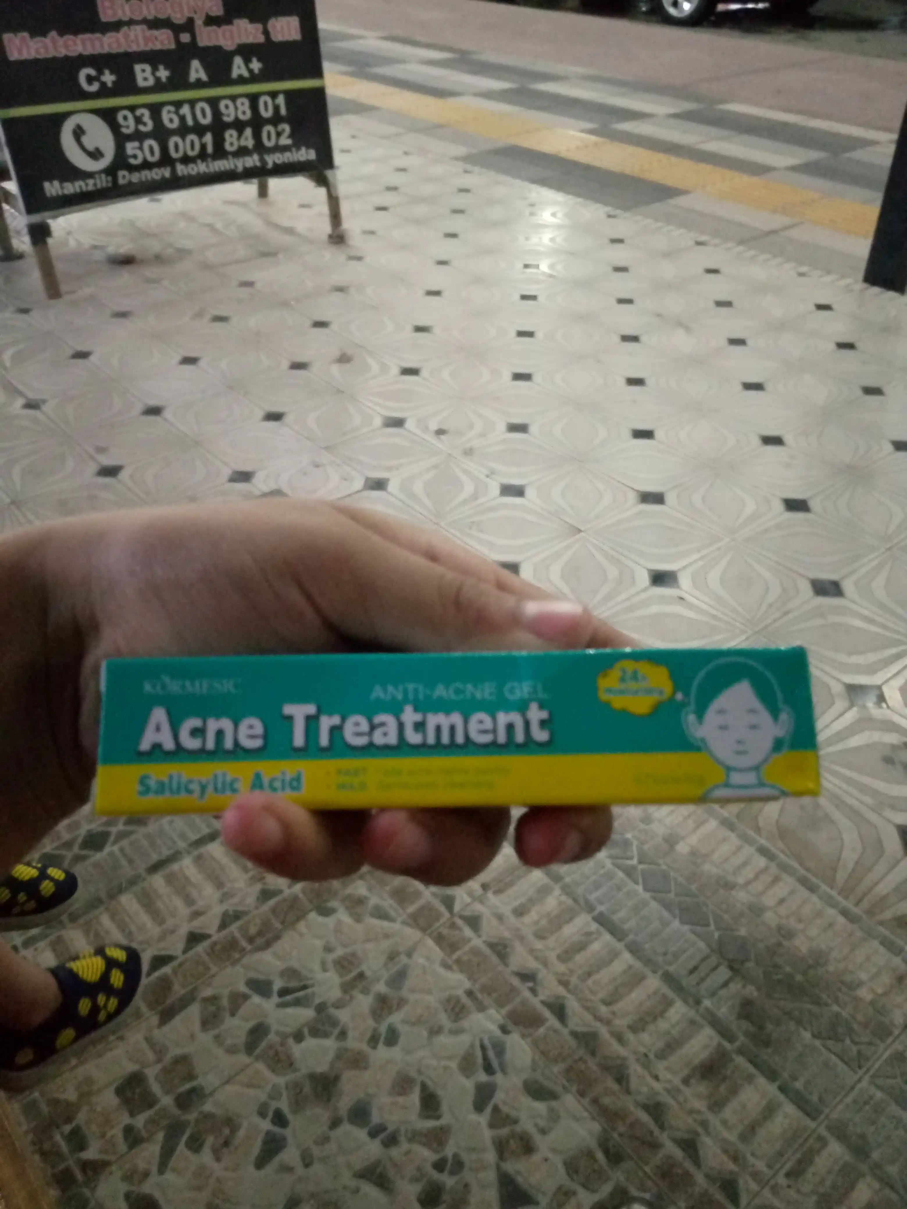 Salitsil kislotali yuz jeli 20g