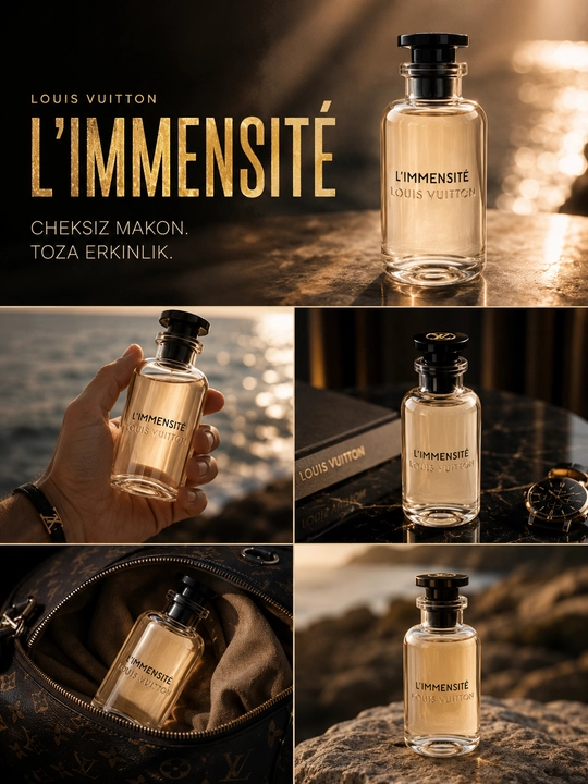 Louis Vuitton Imagination, Symphony, Ombra Nomade, Limensite 12 часов стойкости