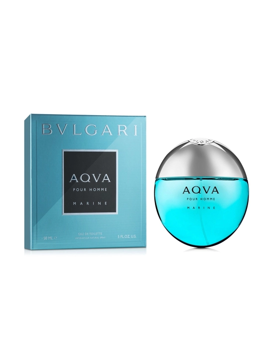 Aqva Pour Homme Marine Bvlgari, 50 ml, Eau de Toilette, erkaklar uchun - 