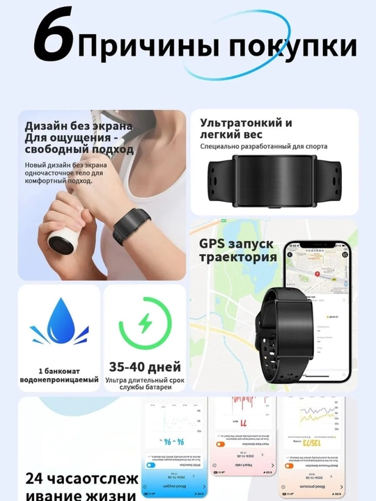 Aqlli fitnes bilaguzuk Activity Fitness Tracker — Smart bilaguzuk