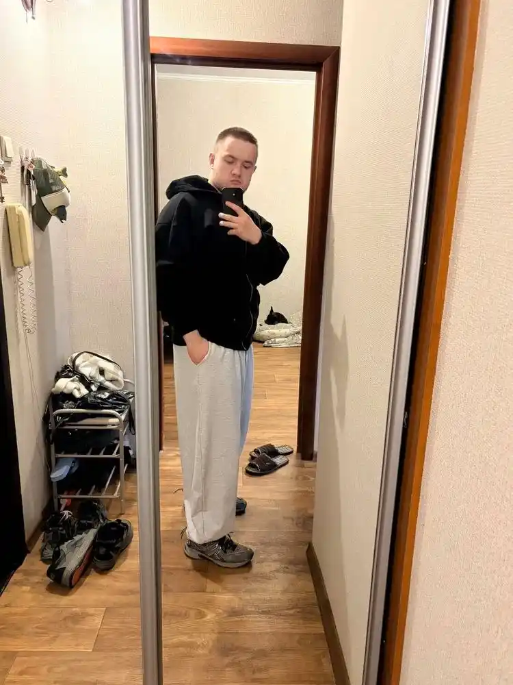 Erkaklar uchun kuzgi sport shimlari oversize