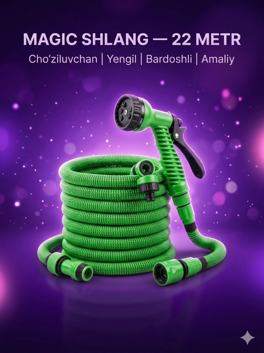 Sug‘orish shlangi, suv shlang, suv shlanglar, shlanglar, Cho‘ziladigan suv shlang